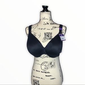 NWT Plus Size Intimates Black Bra 40D
